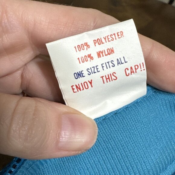 VINTAGE OTTO Montana Big Sky Country Snapback Mesh Hat Blue White Adjustable - Picture 8 of 9